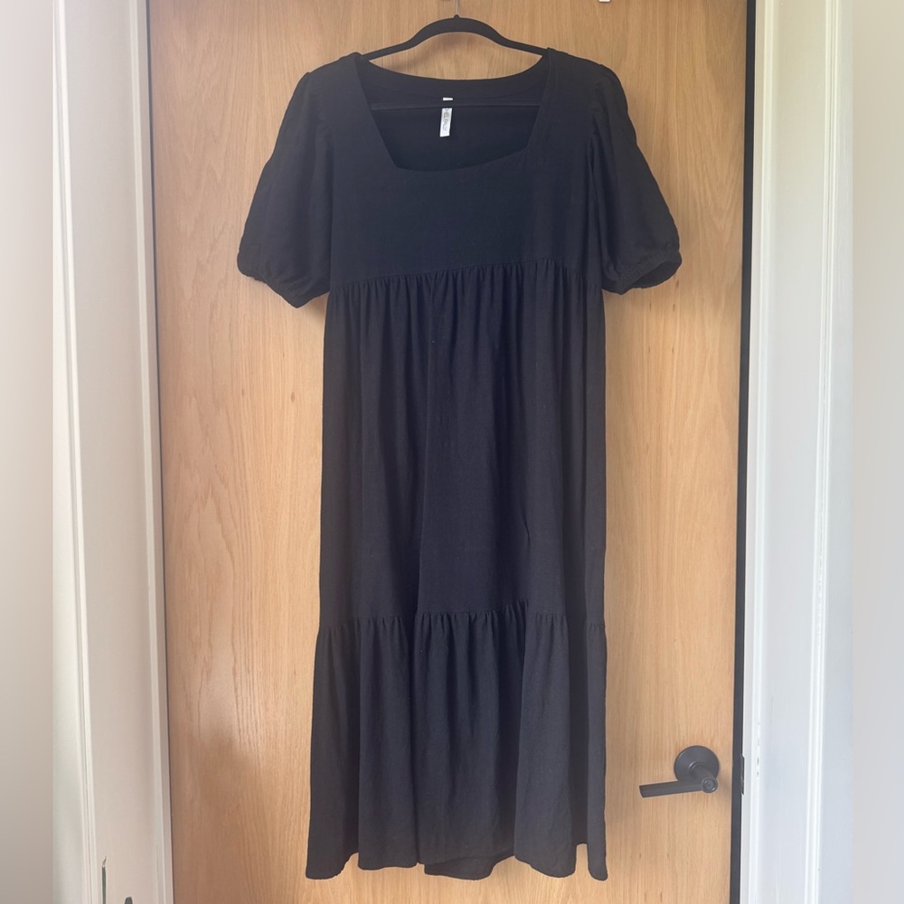 Rachel Pally black midi dress